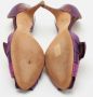 Giuseppe Zanotti Pre-owned Satin heels Purple Dames - Thumbnail 6