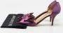 Giuseppe Zanotti Pre-owned Satin heels Purple Dames - Thumbnail 9
