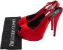 Giuseppe Zanotti Pre-owned Satin heels Red Dames - Thumbnail 8