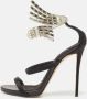 Giuseppe Zanotti Pre-owned Satin sandals Black Dames - Thumbnail 2