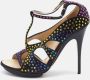 Giuseppe Zanotti Pre-owned Satin sandals Black Dames - Thumbnail 2