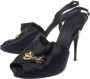 Giuseppe Zanotti Pre-owned Satin sandals Black Dames - Thumbnail 3