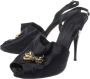 Giuseppe Zanotti Pre-owned Satin sandals Black Dames - Thumbnail 3