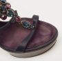 Giuseppe Zanotti Pre-owned Satin sandals Blue Dames - Thumbnail 7