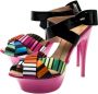 Giuseppe Zanotti Pre-owned Satin sandals Multicolor Dames - Thumbnail 3