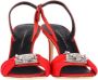 Giuseppe Zanotti Pre-owned Satin sandals Red Dames - Thumbnail 2