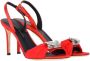 Giuseppe Zanotti Pre-owned Satin sandals Red Dames - Thumbnail 4