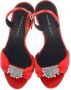 Giuseppe Zanotti Pre-owned Satin sandals Red Dames - Thumbnail 6
