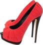 Giuseppe Zanotti Pre-owned Silk heels Red Dames - Thumbnail 3