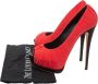 Giuseppe Zanotti Pre-owned Silk heels Red Dames - Thumbnail 7