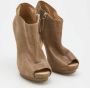 Giuseppe Zanotti Pre-owned Suede boots Beige Dames - Thumbnail 3