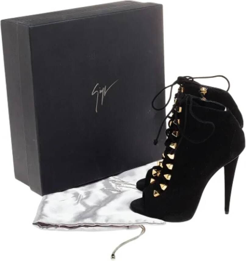 Giuseppe Zanotti Pre-owned Suede boots Black Dames
