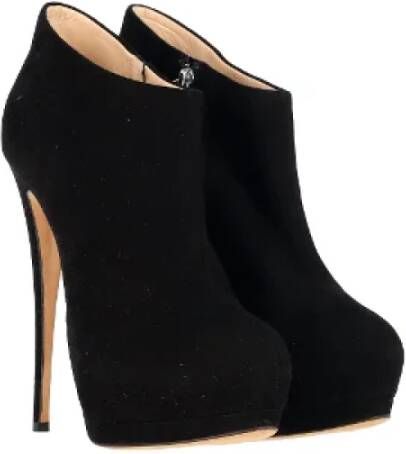 Giuseppe Zanotti Pre-owned Suede boots Black Dames