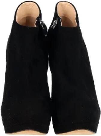 Giuseppe Zanotti Pre-owned Suede boots Black Dames