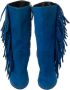 Giuseppe Zanotti Pre-owned Suede boots Blue Dames - Thumbnail 2