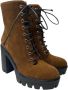 Giuseppe Zanotti Pre-owned Suede boots Brown Dames - Thumbnail 3