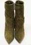 Giuseppe Zanotti Pre-owned Suede boots Green Dames - Thumbnail 3