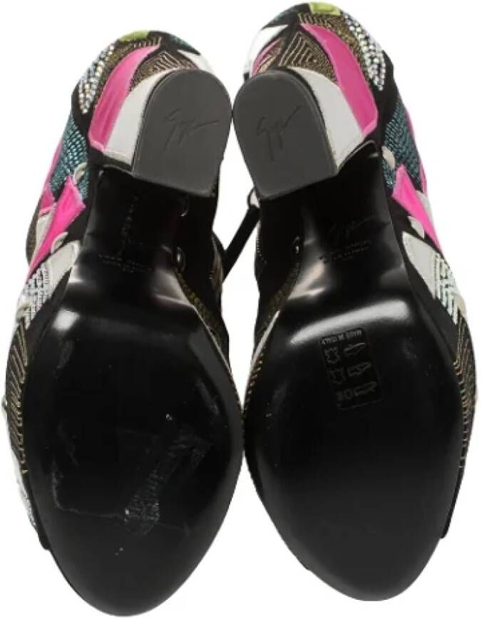 Giuseppe Zanotti Pre-owned Suede boots Multicolor Dames