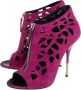 Giuseppe Zanotti Pre-owned Suede boots Pink Dames - Thumbnail 3