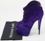 Giuseppe Zanotti Pre-owned Suede boots Purple Dames - Thumbnail 9