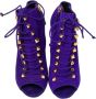 Giuseppe Zanotti Pre-owned Suede boots Purple Dames - Thumbnail 2
