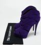 Giuseppe Zanotti Pre-owned Suede boots Purple Dames - Thumbnail 8