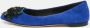 Giuseppe Zanotti Pre-owned Suede flats Blue Dames - Thumbnail 2