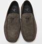 Giuseppe Zanotti Pre-owned Suede flats Gray Dames - Thumbnail 3