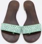 Giuseppe Zanotti Pre-owned Suede flats Green Dames - Thumbnail 2