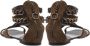 Giuseppe Zanotti Pre-owned Suede flats Green Dames - Thumbnail 4
