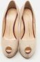 Giuseppe Zanotti Pre-owned Suede heels Beige Dames - Thumbnail 3