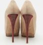 Giuseppe Zanotti Pre-owned Suede heels Beige Dames - Thumbnail 5