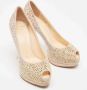 Giuseppe Zanotti Pre-owned Suede heels Beige Dames - Thumbnail 4