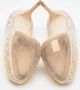 Giuseppe Zanotti Pre-owned Suede heels Beige Dames - Thumbnail 6