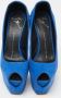 Giuseppe Zanotti Pre-owned Suede heels Blue Dames - Thumbnail 3