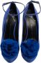 Giuseppe Zanotti Pre-owned Suede heels Blue Dames - Thumbnail 2