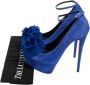 Giuseppe Zanotti Pre-owned Suede heels Blue Dames - Thumbnail 7