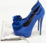 Giuseppe Zanotti Pre-owned Suede heels Blue Dames - Thumbnail 9