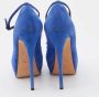 Giuseppe Zanotti Pre-owned Suede heels Blue Dames - Thumbnail 5