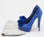 Giuseppe Zanotti Pre-owned Suede heels Blue Dames - Thumbnail 9