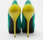 Giuseppe Zanotti Pre-owned Suede heels Green Dames - Thumbnail 5