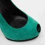 Giuseppe Zanotti Pre-owned Suede heels Green Dames - Thumbnail 8