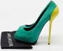 Giuseppe Zanotti Pre-owned Suede heels Green Dames - Thumbnail 9