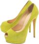 Giuseppe Zanotti Pre-owned Suede heels Green Dames - Thumbnail 3