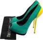 Giuseppe Zanotti Pre-owned Suede heels Green Dames - Thumbnail 7