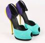 Giuseppe Zanotti Pre-owned Suede heels Multicolor Dames - Thumbnail 4