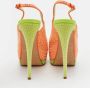 Giuseppe Zanotti Pre-owned Suede heels Orange Dames - Thumbnail 5