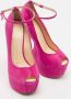 Giuseppe Zanotti Pre-owned Suede heels Pink Dames - Thumbnail 4