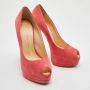 Giuseppe Zanotti Pre-owned Suede heels Pink Dames - Thumbnail 4