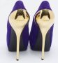 Giuseppe Zanotti Pre-owned Suede heels Purple Dames - Thumbnail 5